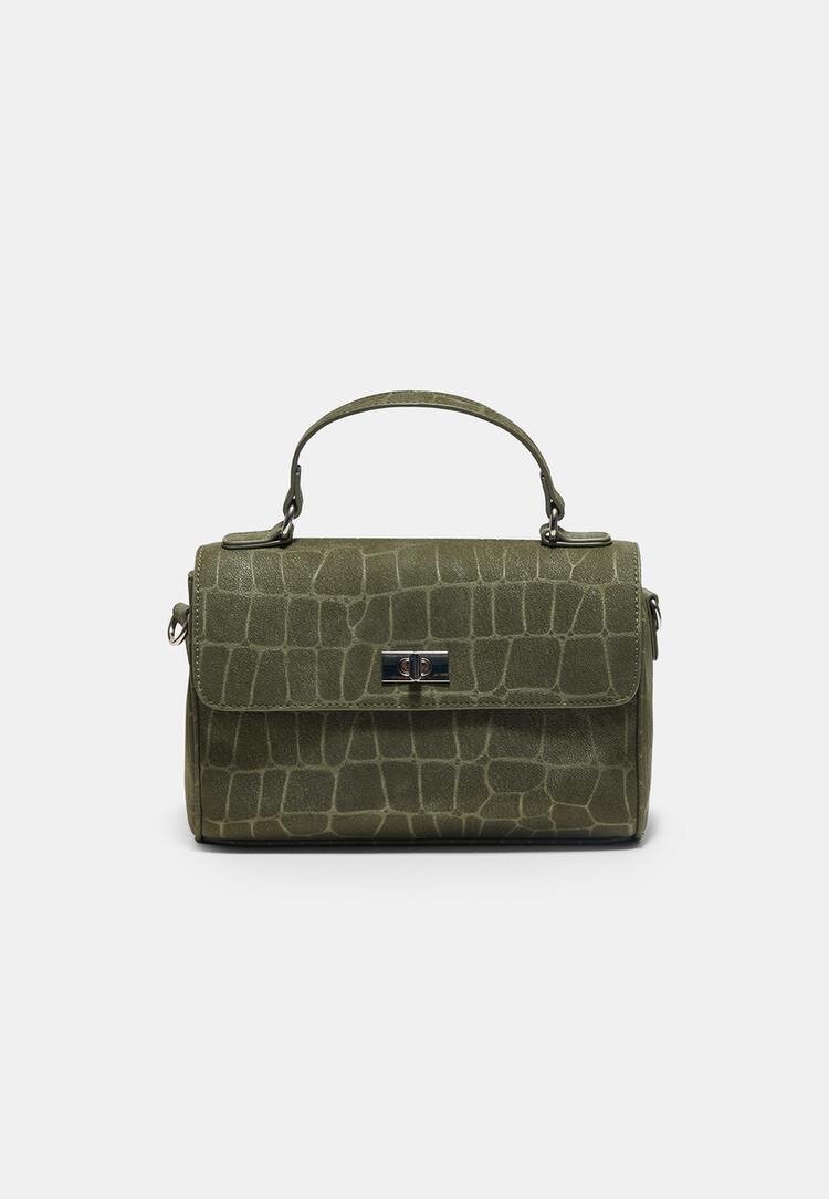 Stradivarius Geantă Crossbody Mică Cu Centură Kaki Os