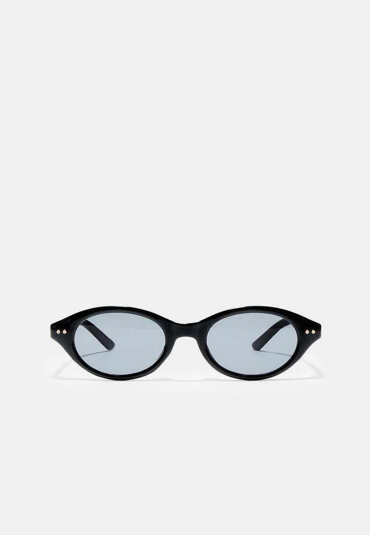 Stradivarius Ochelari Ovali Negru Os