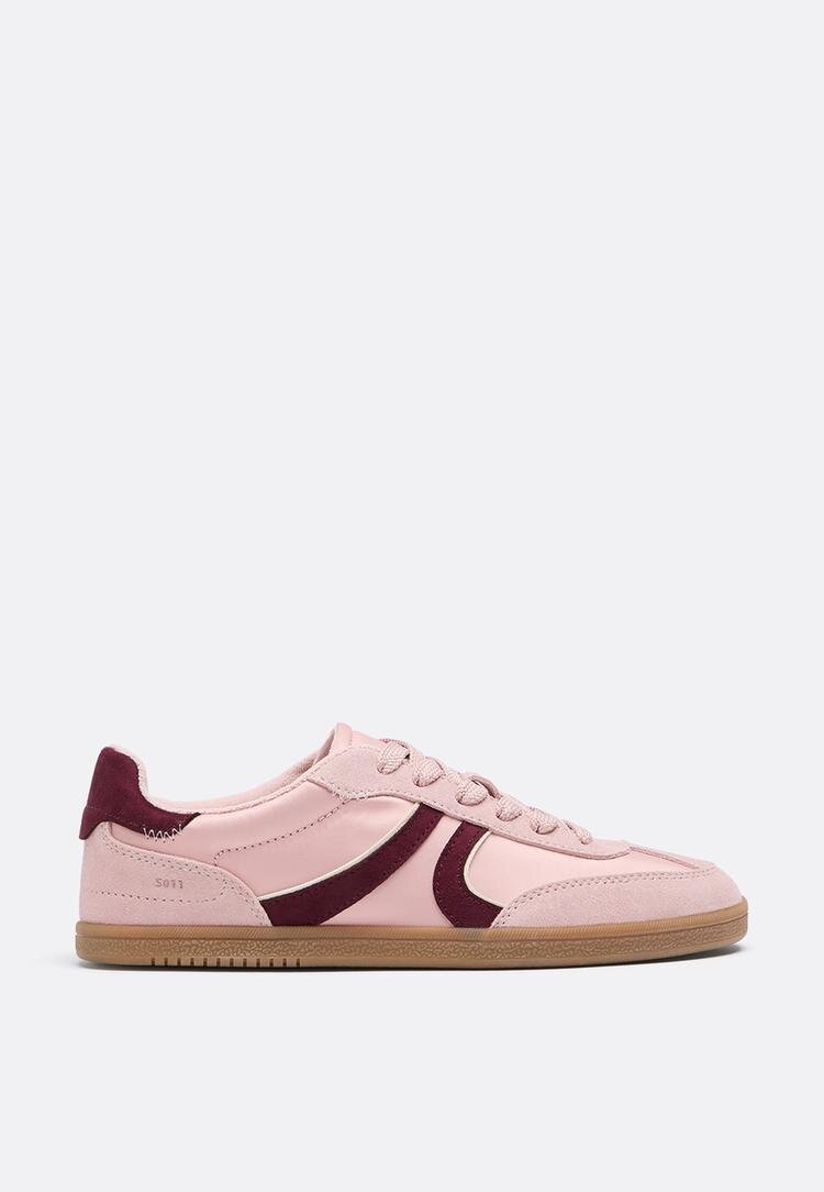 Stradivarius S011 Pantofi Sport Retro De Bază Roz 38