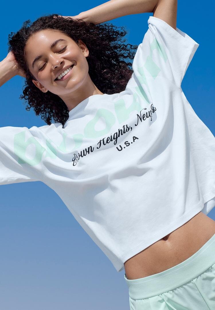 Stradivarius Tricou Cu Imprimeu Poziționat Verde Pastel Xs